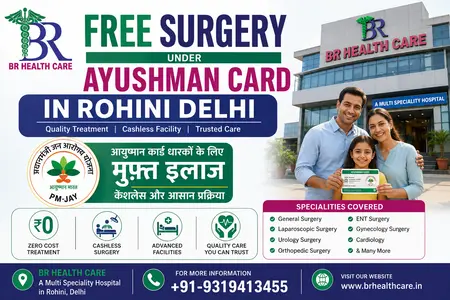 Free Surgery under Ayushman Card in Rohini Delhi